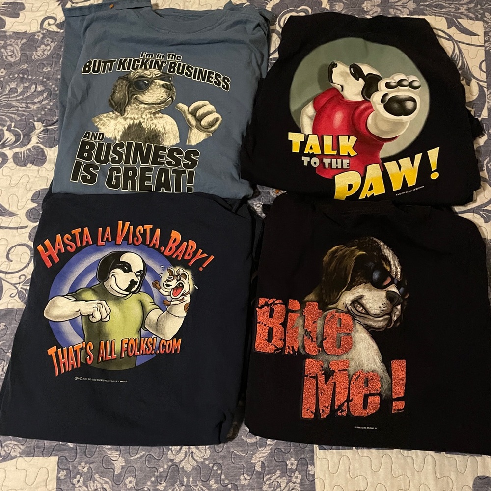 Big Dogs Black T-Shirt with Fun Graphic